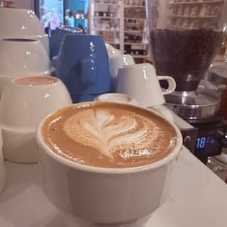 An espresso bar in Salzburg — the question is whether what's in the machine is genuinely specialty coffee